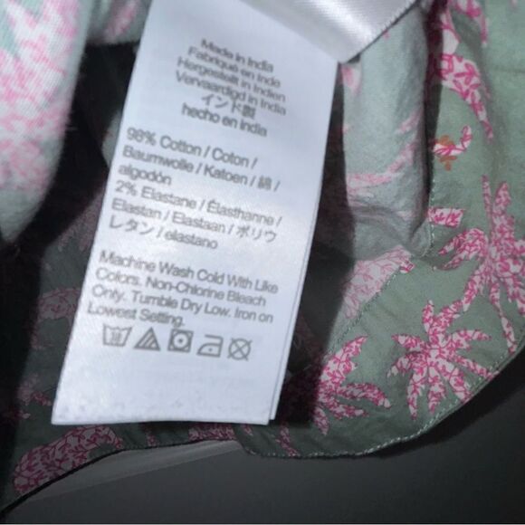 J.Crew Crewcuts Girls Elephant Print Sleeveless Shirt Dress - Picture 3 of 5